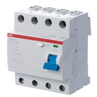 Выключатель дифференциальный (УЗО) F204 4п 63А 100мА тип AC | 2CSF204001R2630 ABB