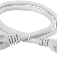 Коммутационный шнур (патч-корд), кат.5Е UTP, LSZH, 2м, серый | PC01-C5EUL-2M ITK IEK