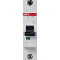 Выключатель автоматический однополюсный S201 6А C 6кА (S201 C6) | 2CDS251001R0064 ABB