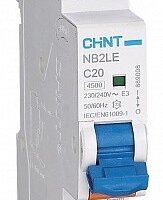 Выключатель автоматический дифференциального тока NB2LE 1P+N 25A 30mA 1мод., х-ка С, электронный тип AС, 6kA (R) | 689004 CHINT