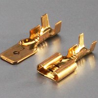 Разъем плоский неизолированный РП-М 2.5-(6.3) (100шт/упак) | 59139 КВТ