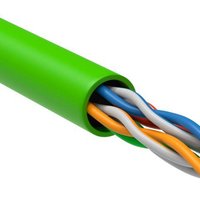 Кабель связи витая пара U/UTP кат.5E 4x2х24AWG solid LSLTx нг(А)-LSLTx зеленый (305м)| LC1-C5E04-122 | ITK IEK