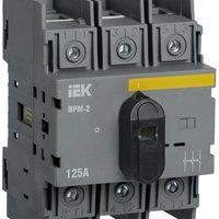 Выключатель-разъединитель модульный 3п 125А ВРМ-2 KARAT IEK MVR20-3-125