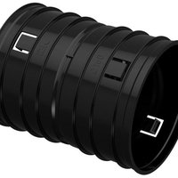 Муфта соединительная для двустенной трубы d160мм ELASTA IEK CTA12D-M160-K02-R