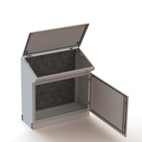 Пульт управления напольный TP12 IP55 (ВхШхГ) 960х1200х500мм|mb-96-120-40|EKF