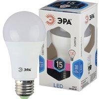 Лампа светодиодная LED 15 Вт 1200Лм 4000К груша нейтральный E27 170-265В A60-15W-840-E27 Standart - Б0033183 ЭРА