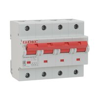 Выключатель автоматический четырехполюсный YON MD125-4NC80-8ln 20kA | MD125-4NC80 DKC ДКС