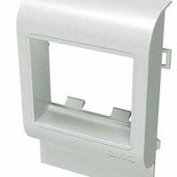 Рамка-суппорт 2мод. PDA-45N 80 под 45х45мм (подходит для Mosaic) DKC 00513 ДКС